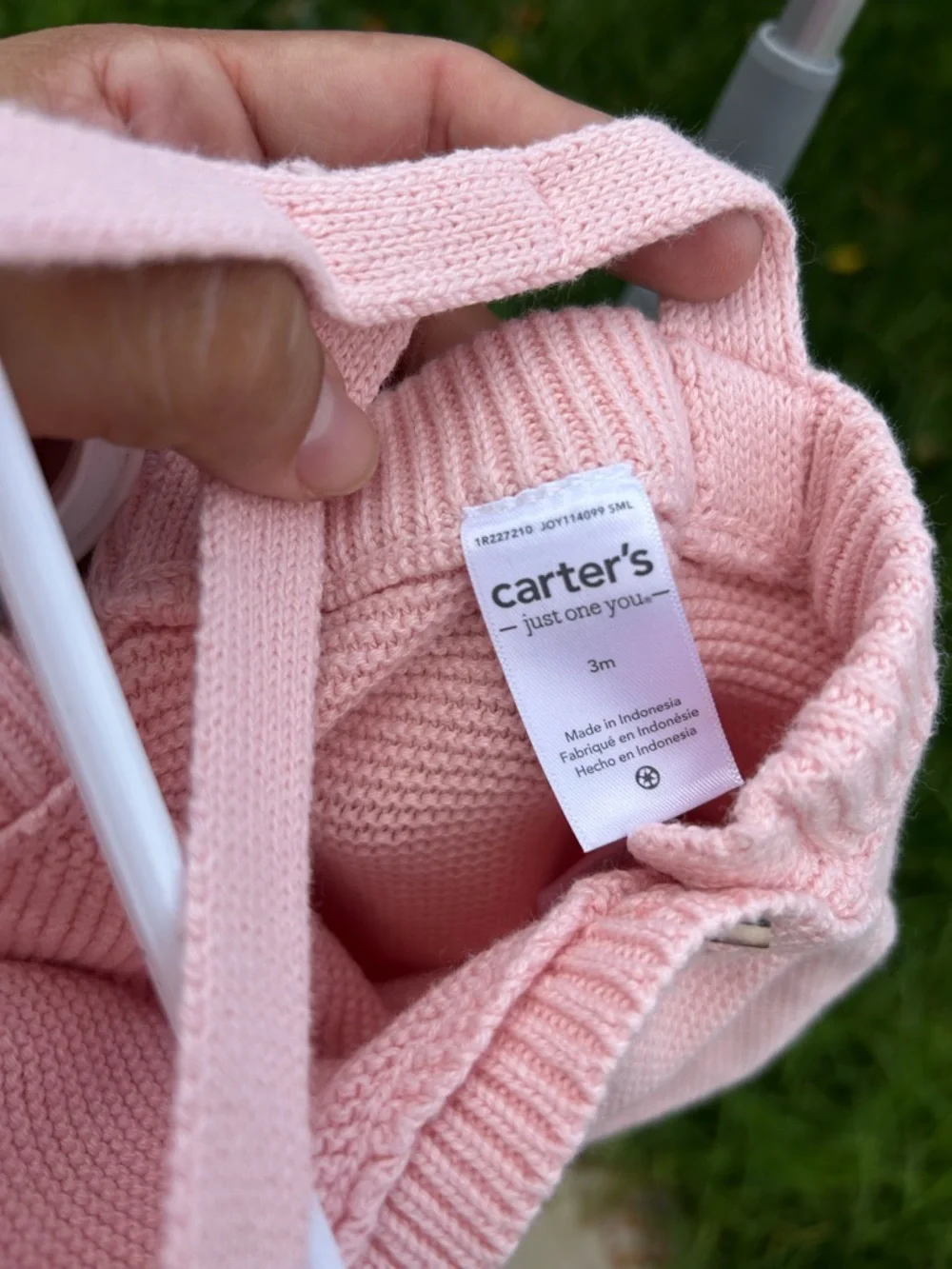 Carters soft pink